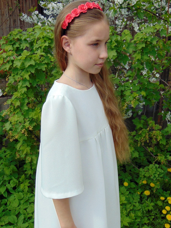 Белое платье от Elenka-Elenka