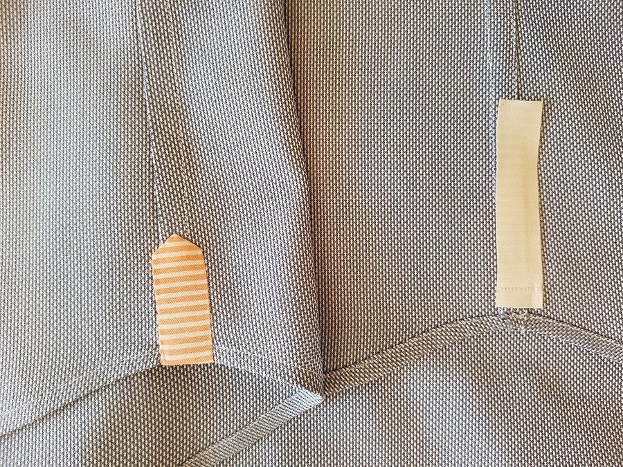 Обработка ластовицы в мужской сорочке по технологии Винсента Смита 