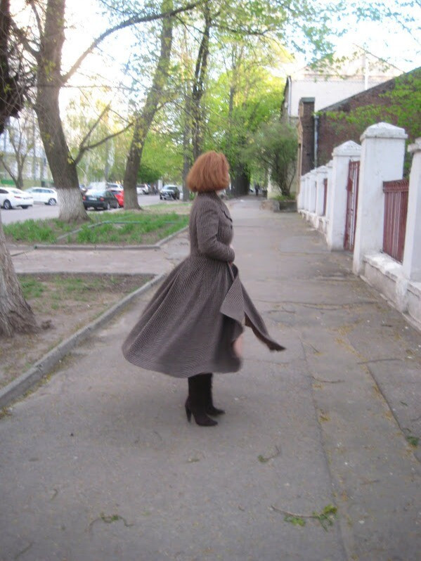 Пальто в ретро стиле от Zoyana