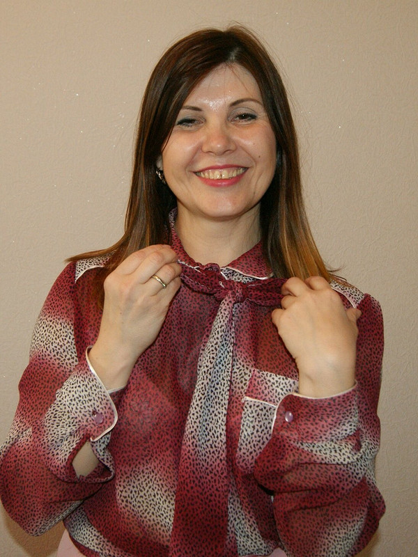 Блуза в крапинку от Ирина ВВ