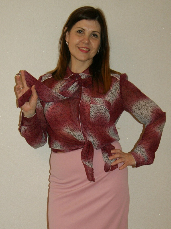 Блуза в крапинку от Ирина ВВ