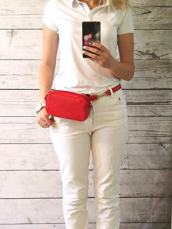 Белые джинсы от Anastasia33