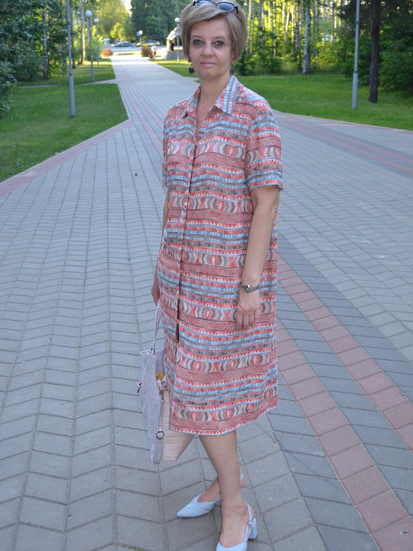 Платье-рубашка от Светлана Гасымова