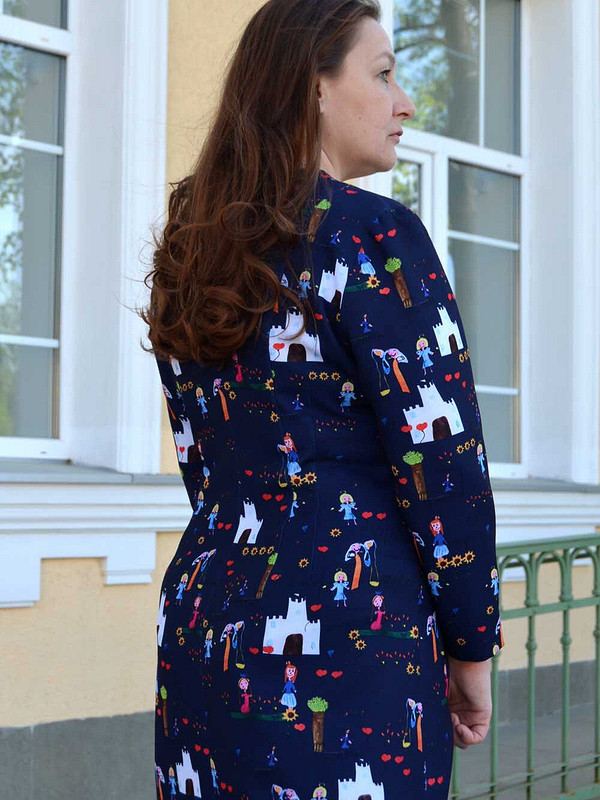 Платье с человечками от Татарская