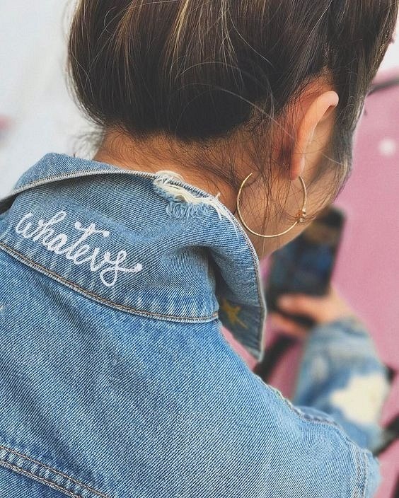 Украшаем джинсовую куртку вышивкой: мастер-класс и 33 идеи для вдохновения