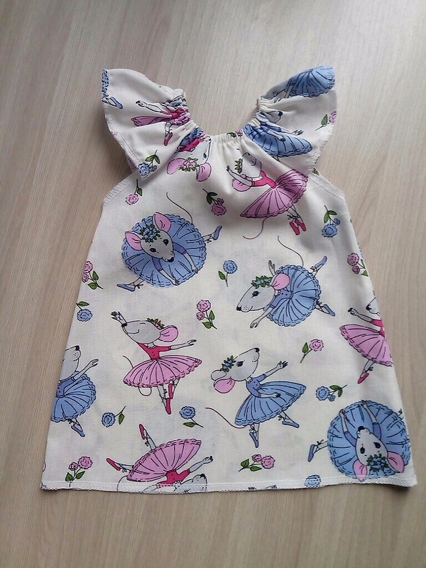 Платье и платочки для девочки от veraklyeva