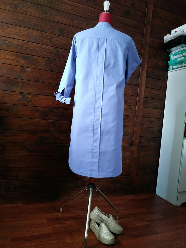 Платье рубашка лаванда от Gabri