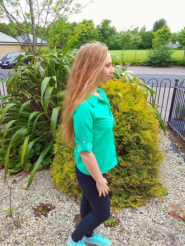 Зелёная рубашка от Daria26