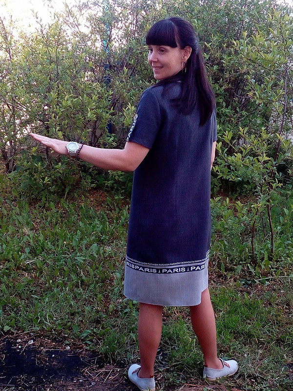 Плате по выкройке блузы от Uliya-2012