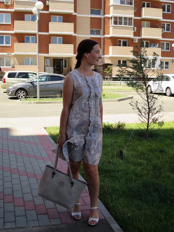 Простенькое платье для жаркого лета от Татьяна Яковенко