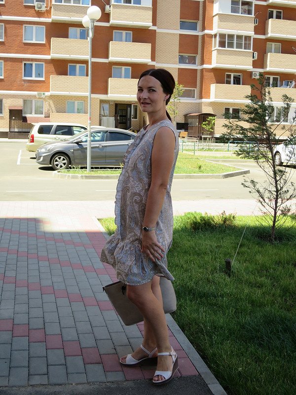 Простенькое платье для жаркого лета от Татьяна Яковенко