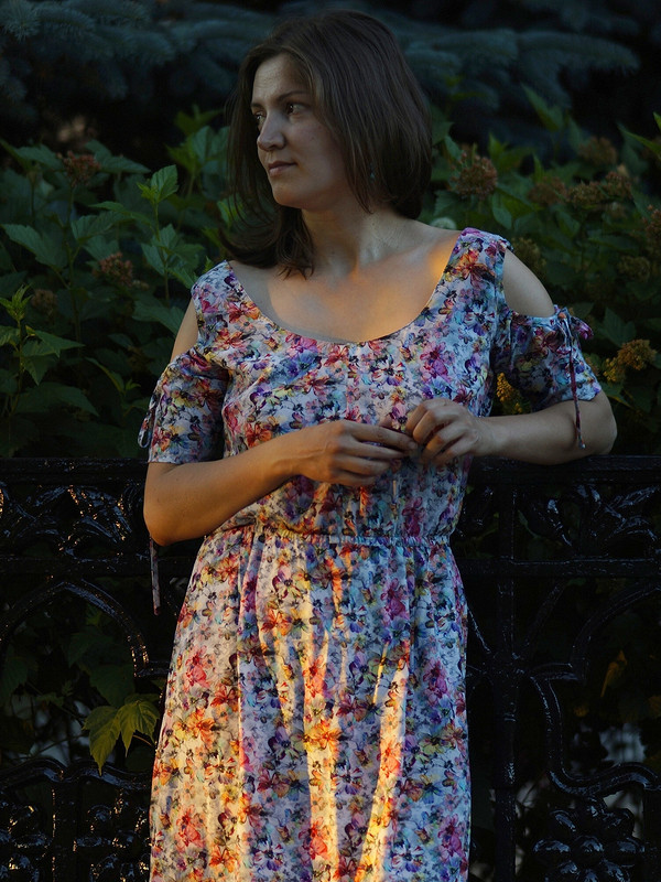 Платье из штапеля от Alissya