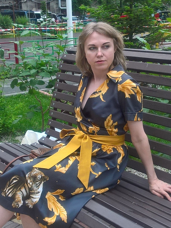 Платье с тиграми от Наталия Л