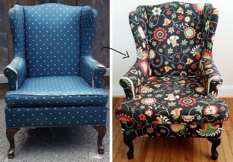 Как обновить старое кресло: 3 мастер-класса и 25 идей