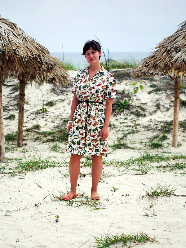 Отпуск в отпуске: платье в крабики от мечта поэта