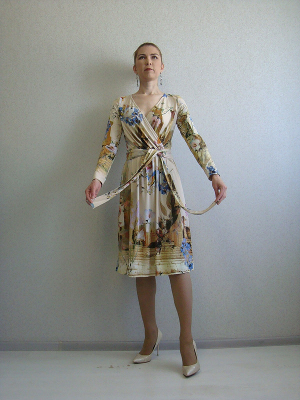 И снова платье из «запасов» от Лейкоцит