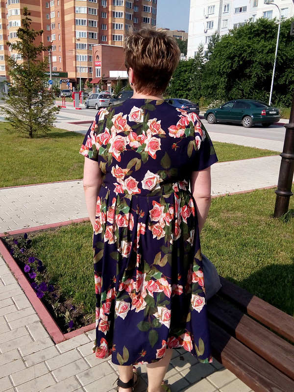 Платье с запахом для мамы от kop988