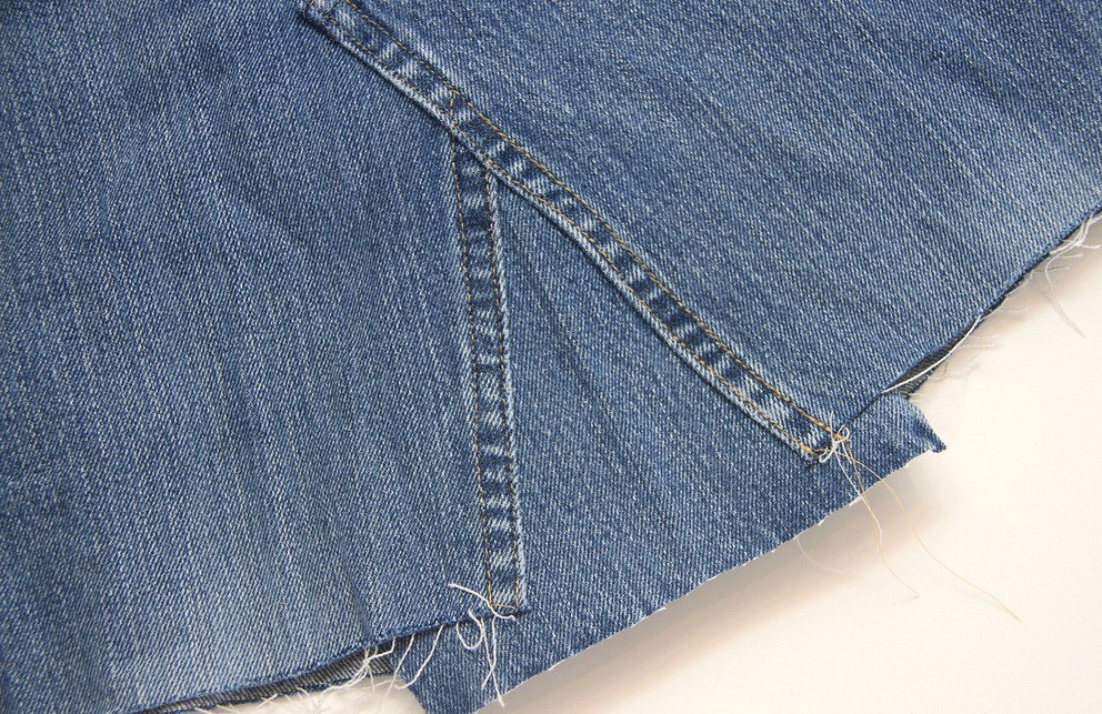 Как сшить юбку из джинсов: 5 мастер-классов разной сложности