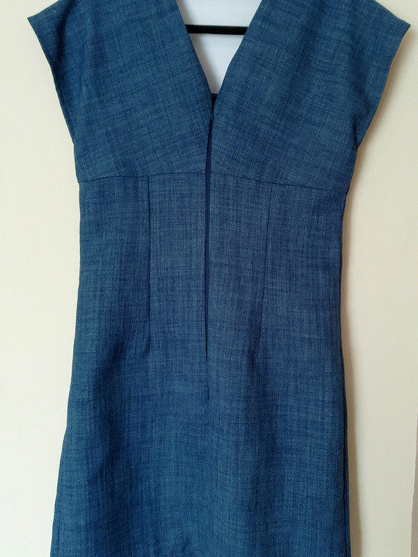 Синее платье футляр от Daria26