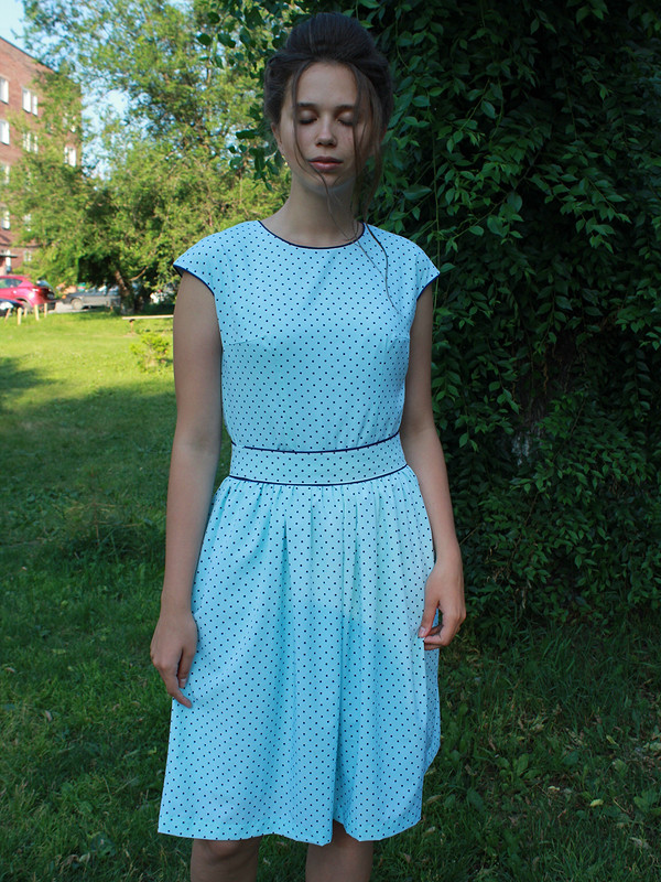 Голубое платье. от Boofle