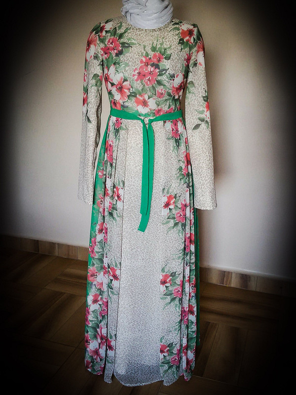 Цветочное платье от katkytka