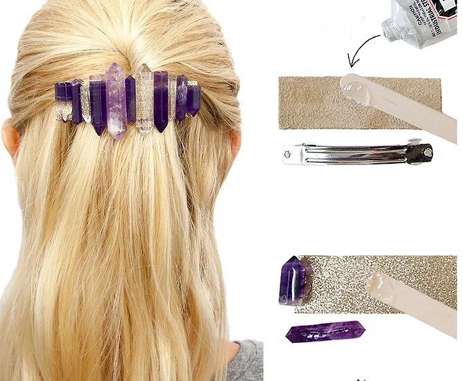Заколка - шпилька с пионом DIY МК / Заколки для волос своими руками / Украшение для волос с цветами