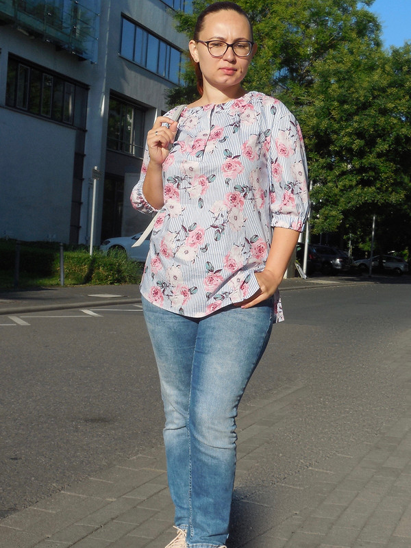 Блуза ходожника от AnastasiaKizimova