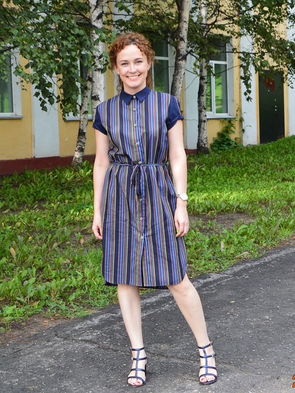 Ткань на юбку превратилось в платье! от Olga Demidenko