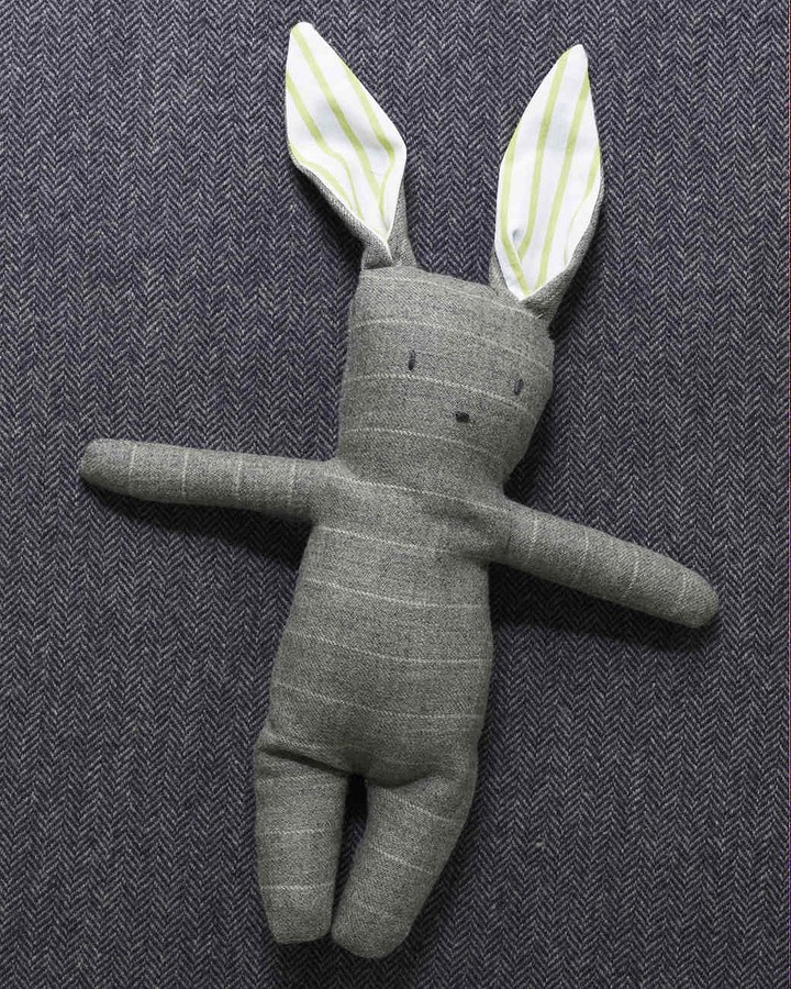 Поделка заяц из ткани своими руками - 89 фото