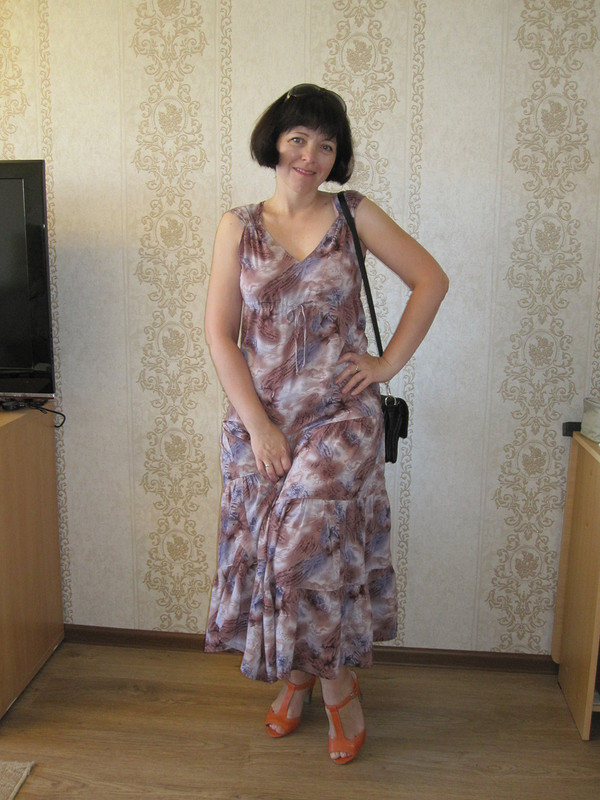 Длинное летнее платье от IvaShina