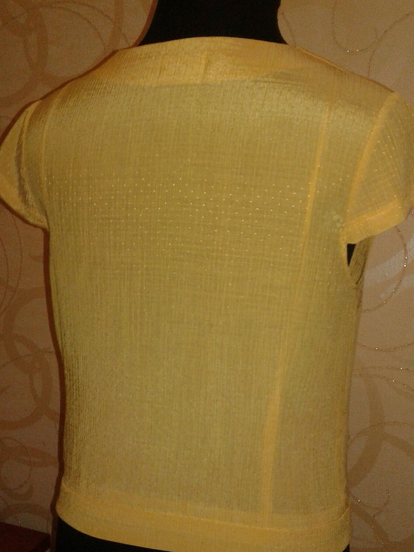 Блуза солнечного цвета от kukolka
