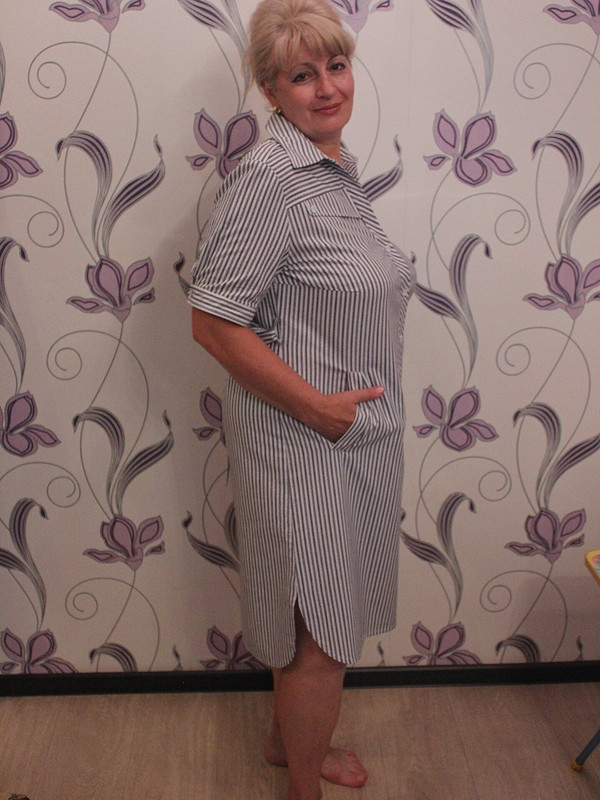 Платье для мамы в полосочку. от nastya_model