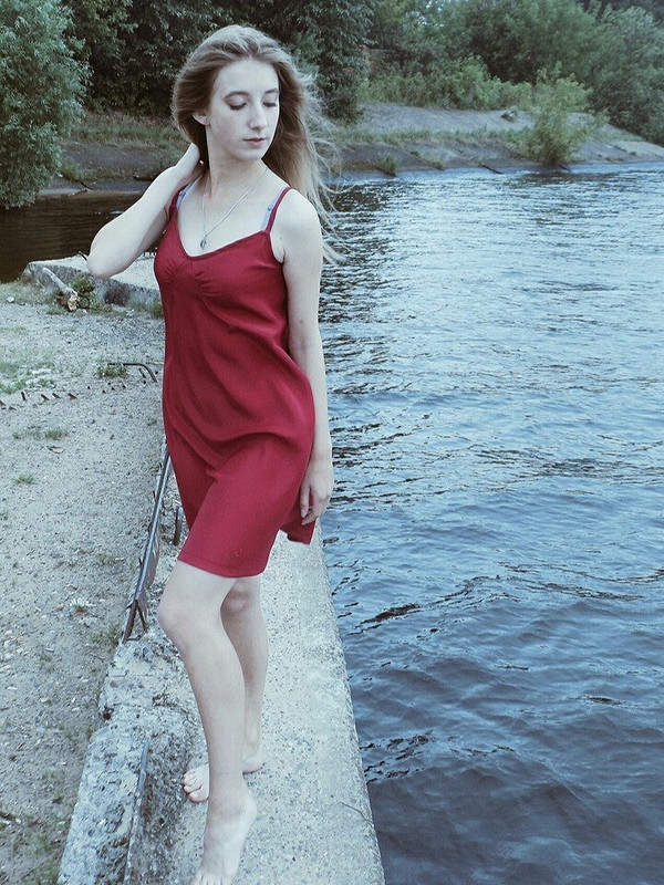 Платье в бельевом стиле от VarvaraSirotkina
