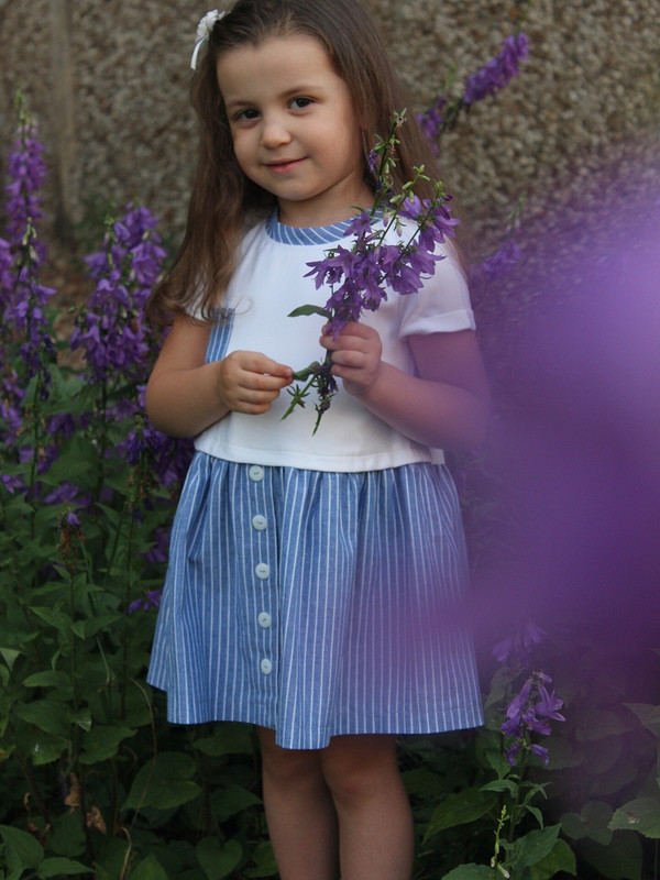 Платье с карманчиком для дочки от nastya_model