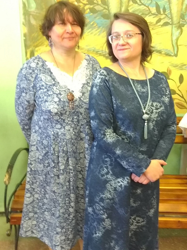 Две леди в синем от Вера Ершова