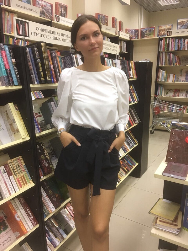 Блузка с широкими рукавами от ViktoriaTsyganova