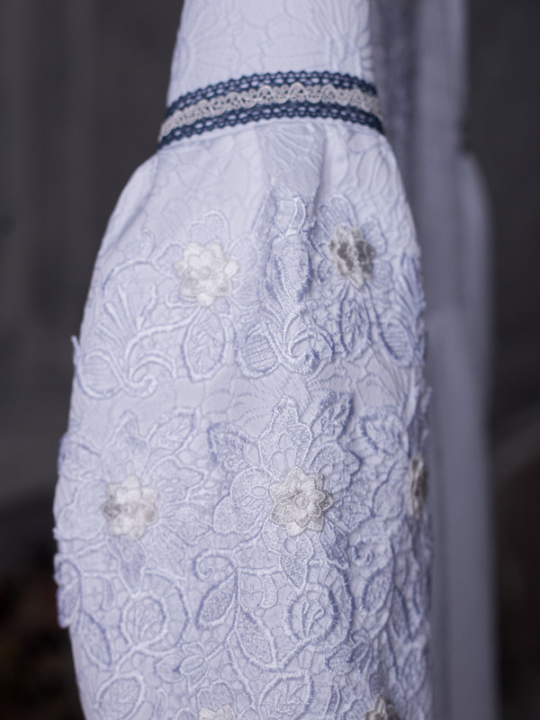 Свадебное платье в стиле рустик от olga-palet