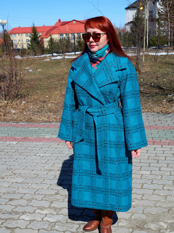 Пальто с рукавами реглан от Sultleysan