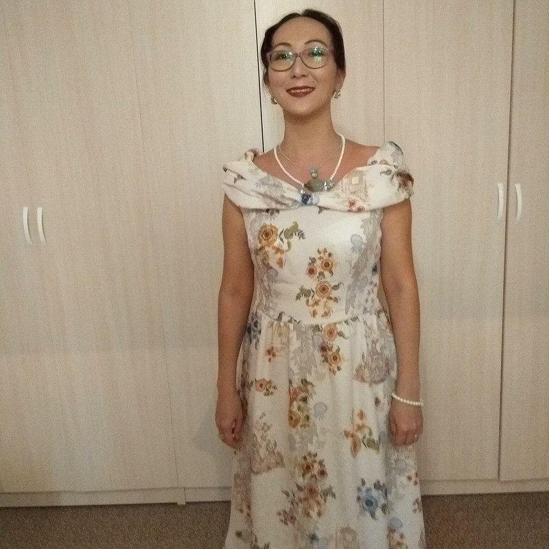 Платье «Фиоре» в винтажном стиле от HappyDanara