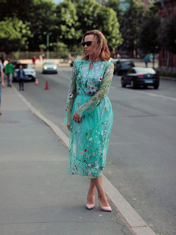 Цветочное платье от NatalyaVasilenko