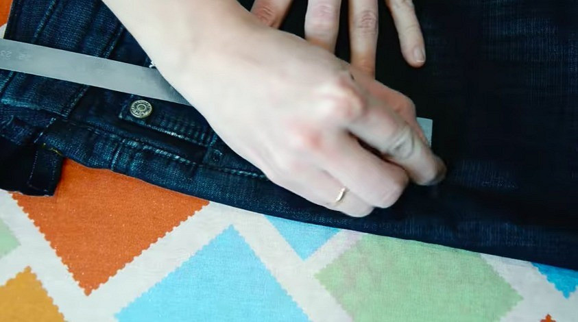 Как расширить джинсы в талии: мастер-класс с видео