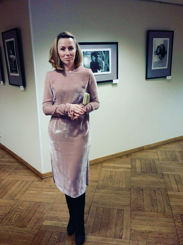 Платье из бархата от NatalyaVasilenko