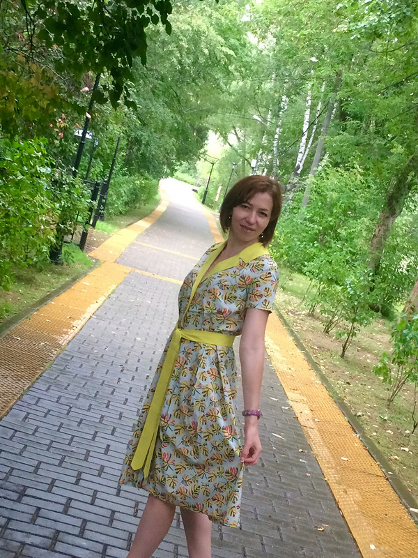 Платье для летних прогулок от IrinaZabyrina