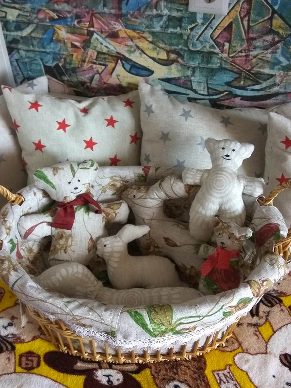 Декоративные подушки-игрушки из гобелена