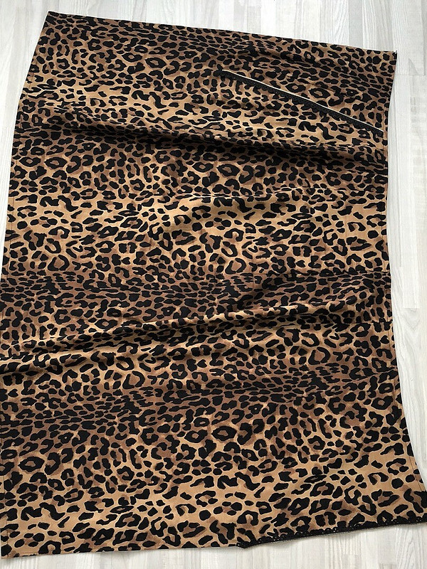 Леопардовая юбка в спортивном стиле от razumnayat