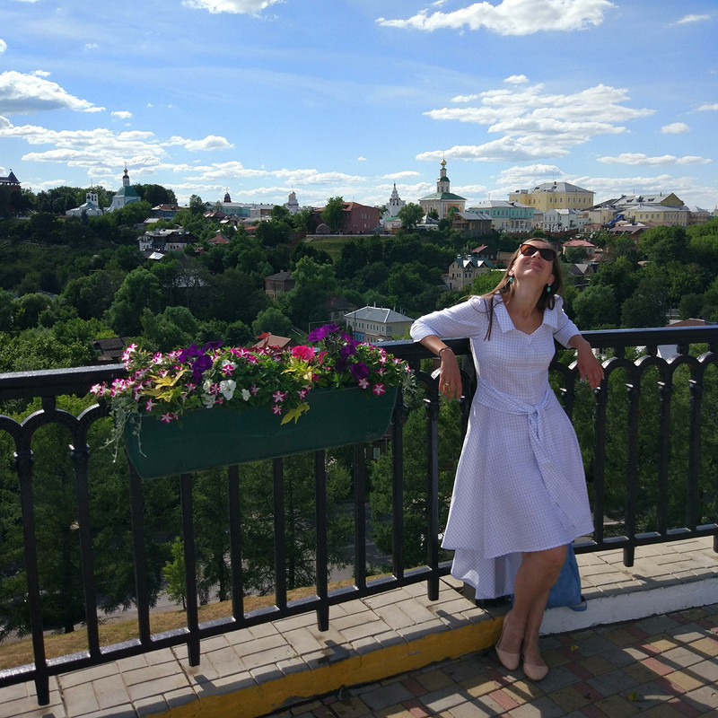 Платье солнечного настроения от OlgaAntsiferova