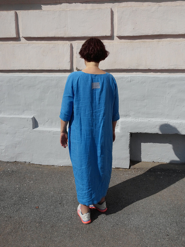 Синее платье от Zulfiya72