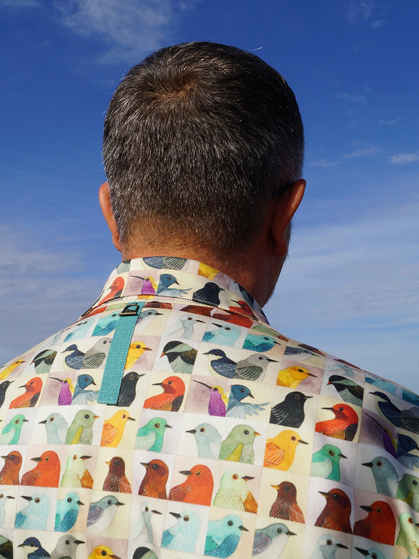 Мужская рубашка «Птичий рай» от vasya85