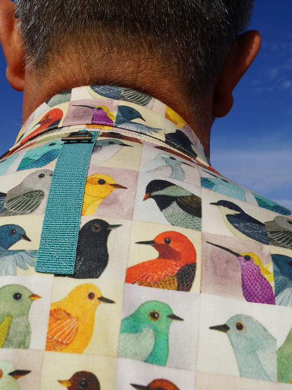 Мужская рубашка «Птичий рай» от vasya85