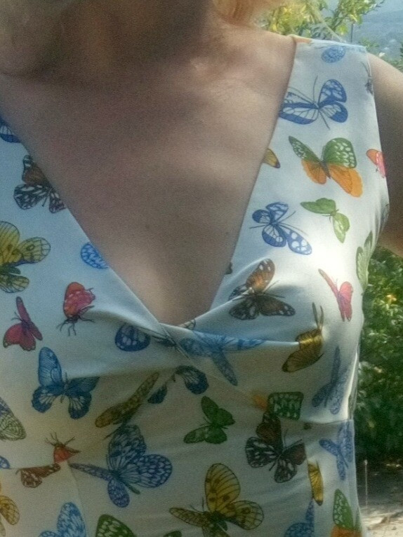 Платье с бабочками. от Ольга Флёлли
